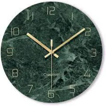 Marble Wall Clock 